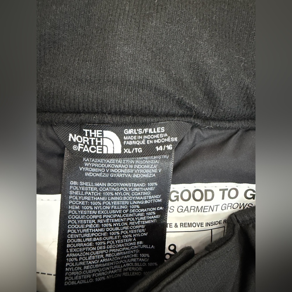 The North Face Girls Freedom Insulated Snow Pants - girls size XL - Picture 3 of 9